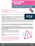 Mis primeras evaluaciones en el CBC