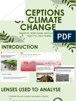 Group2 Perceptions of Climate Change