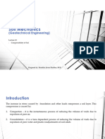 Compressibility of soil