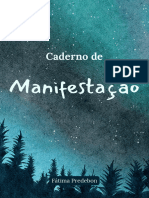 CADERNO DE MANIFESTAÇÃO