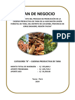 Plan de Negocio_asociacion Union Forestal de Tara 2