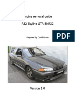 Engine Removal Guide R32 Skyline GTR BNR32: Prepared by David Byrne