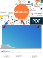 2.7 Implicit Differentiation