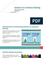 Knocking-Octane Vs Centane Rating