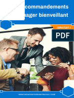 Les 10 commandements du manager bienveillant