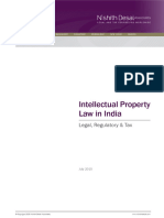 Intellectual Property Law in India