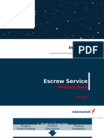 Escrow Product Book_Early Market