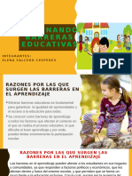 Eliminando BARRERAS EDUCATIVAS