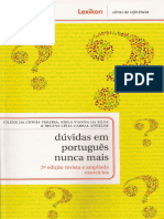 Dúvidas Em Português Nunca Mais - Com Exercícios