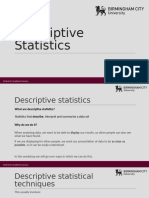 Descriptive Statistics (3)