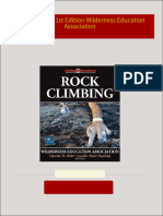 Full Download Rock Climbing 1st Edition Wilderness Education Association PDF DOCX