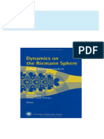 Dynamics on the Riemann Sphere A Bodil Branner Festschrift 1., Aufl. Edition Poul Hjorth And Carsten Lunde Petersen 2024 Scribd Download