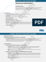 MRA Cursos - Tecnologia da Construção II - Modelo de Trabalho