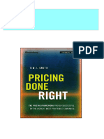 Where can buy Pricing done right the pricing framework proven successful by the worlds most profitable companies 1st Edition Smith ebook with cheap price