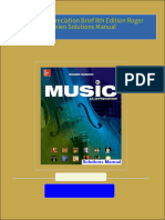 Full Download of Music An Appreciation Brief 8th Edition Roger Kamien Solutions Manual in PDF DOCX Format