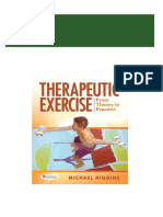 Get Therapeutic Exercise From Theory to Practice Wei Zhi free all chapters