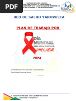 PLAN DE TRABAJO POR EL DIA MUNDIAL DE VIH-SIDA 2023