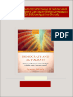 Get Democrats and Autocrats Pathways of Subnational Undemocratic Regime Continuity within Democratic Countries 1st Edition Agustina Giraudy PDF ebook with Full Chapters Now