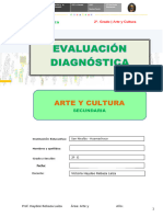 Arte _ Evaluacion diagnostica 2º 2024