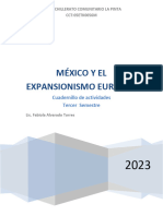 CUADERNILLO DE TRABAJO  TERCER SEMESTRE