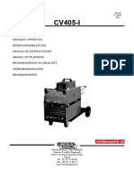 CV405-I OPERATOR S MANUAL MANUALE OPERATIVO BEDIENUNGSANLEITUNG MANUAL DE INSTRUCCIONES MANUEL D'UTILISATION BRUKSANVISNING OG DELELISTE