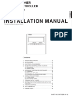 FUJITSU UTY-RNNUM Air Conditioner Remote Controller Instruction Manual