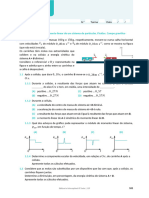 Teste 2 - Centro de massa e momento linear de um sistema de partículas. Fluidos. Campo gravítico