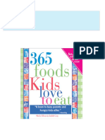 Full Download 365 Foods Kids Love to Eat 3E 3rd Edition Sheila Ellison PDF DOCX