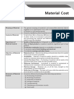 3. Material Cost