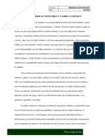 Desarrollo sostenible y cambio climático. GRUPO