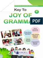 Key to Joy of Grammar-4