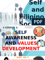 1. Self and Filipino Society