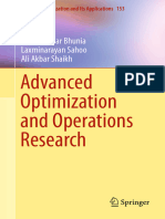 Advanced Optimization and Operations Research (Bhunia a.K., Sahoo L., Shaikh a.a) (Z-Library)