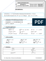 Résumé 8 - Les Fonctions Exponnentielles