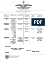 action plan of Proj. Linig