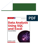 Download Complete Data Analysis Using SQL and Excel 2nd Gordon S. Linoff PDF for All Chapters