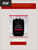 Full download The Holy Sonnets The Variorum Edition of the Poetry of John Donne 7 1 John Donne pdf docx