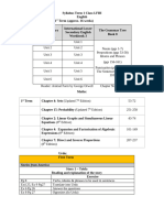 Syllabus Term 1 Class LFIII (Bloomfield Hall) 24-25