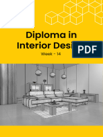 Diploma in Interior Design Week 14