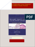 Full download Biliary Tract and Gallbladder Cancer Diagnosis Therapy 1st Edition Charles Thomas pdf docx