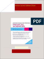 Download Medical sciences 1st ed. Edition Chow ebook All Chapters PDF