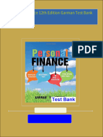 Personal Finance 12th Edition Garman Test Bank PDF Download Full Book with All Chapters