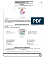 Licao 06 - A Parábola do Tesouro Escondido