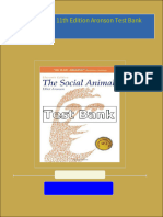 Social Animal 11th Edition Aronson Test Bank download pdf