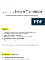 Convergência e Transmídia