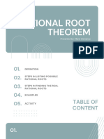 Rational Root Theorem G10