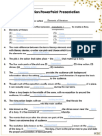 Fiction Notes WorksheetPacket