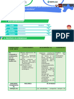 SESIÓN DE APRENDIZAJE Nº01 - 2DO GRADO