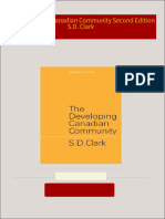 Instant Download The Developing Canadian Community Second Edition S.D. Clark PDF All Chapters