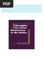 [FREE PDF sample] Struggles for Local Democracy in the Andes 1st Edition John Cameron ebooks